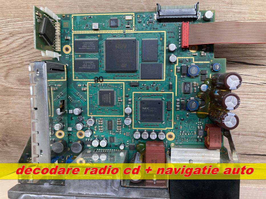 Decodare cd casetofon radio jeep nissan honda ford fiat opel audi vw skoda NAVIGATIE pin