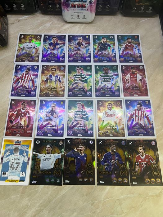 Футболни карти мач аттак Match attax 25/26