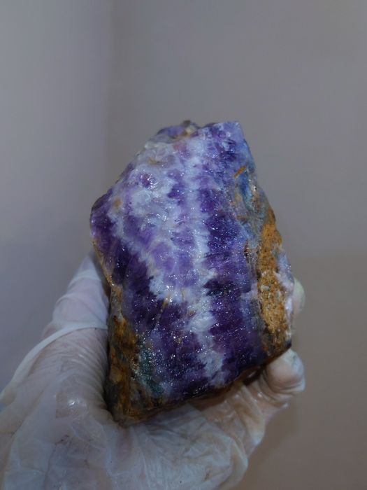 Лот Аметисти от България кварц минерал кристал