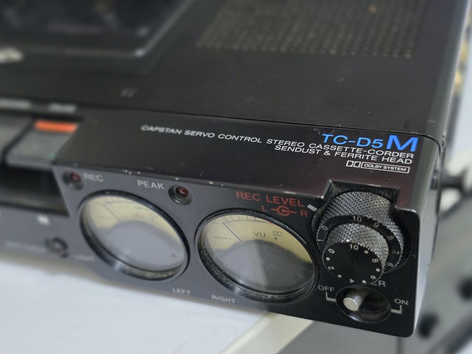 Sony TC-D5M профессиональ кассета магнитафони, холати яхши