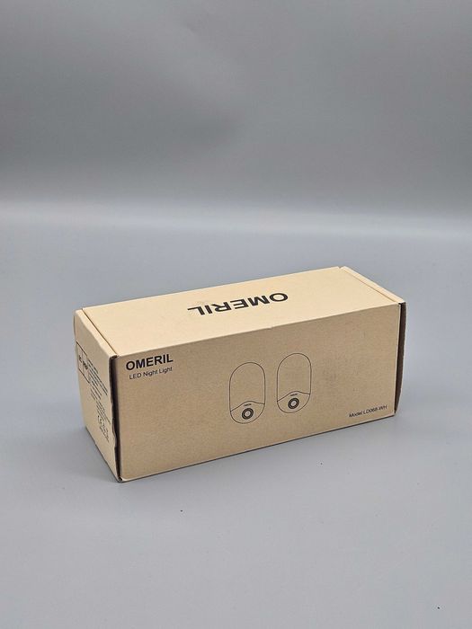 LED нощни лампи с фотосензор – комплект 2 бр., EU щепсел