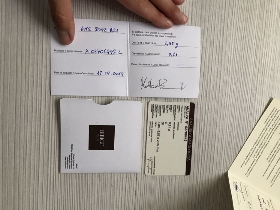 Inel diamant Bibigi nou