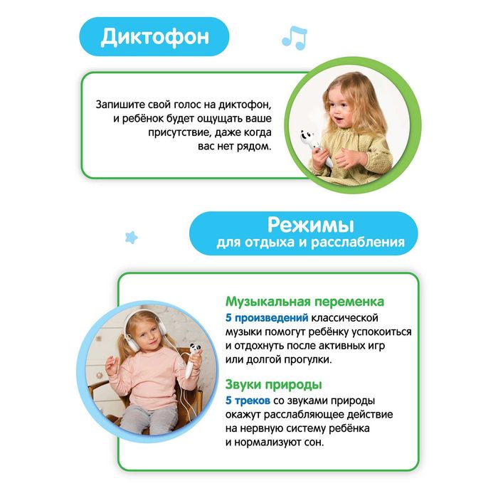 Панда Тичи - интерактивная логопедическая игрушка