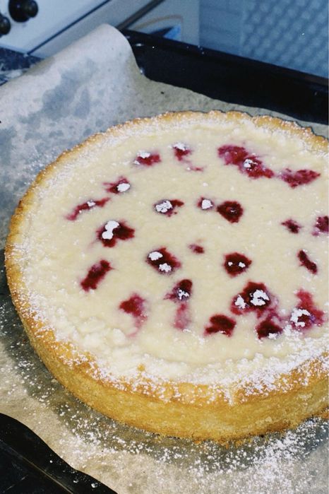 Сметанный пирог домашний