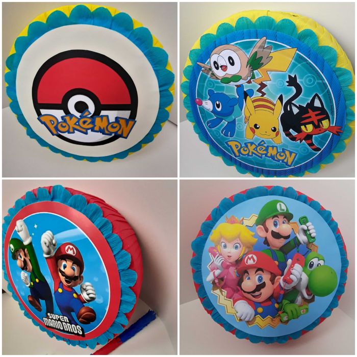 Piñata pinata Barbie Kuromi Stitch