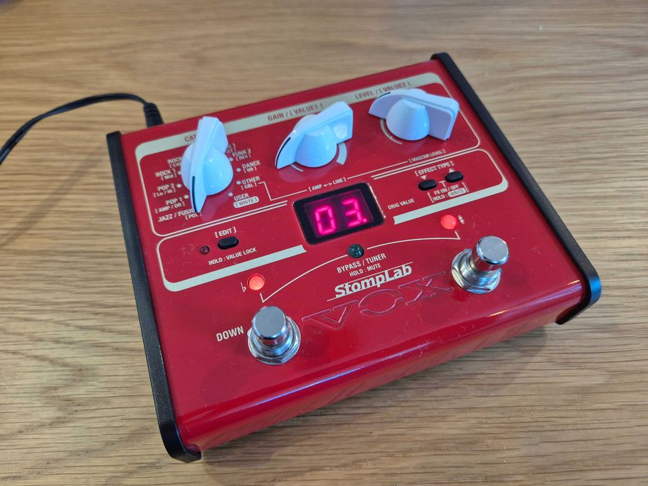 Bass Vox StompLab IB – Compact, Metalic