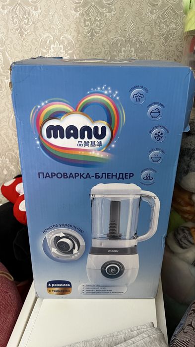 Пароварка блендер manu