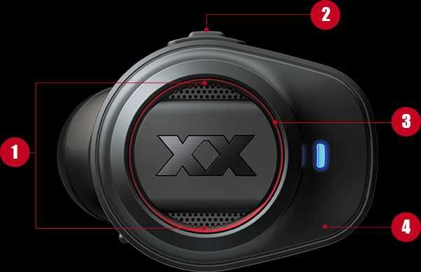 Casti in Ear JVC HA-XP70BT-RE Wireless Bluetooth sigilate nou