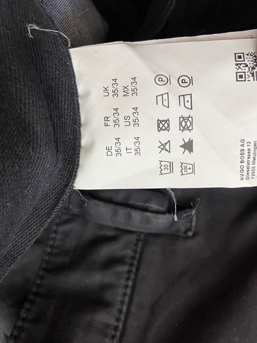 Boss L 34/36 мъжки черен