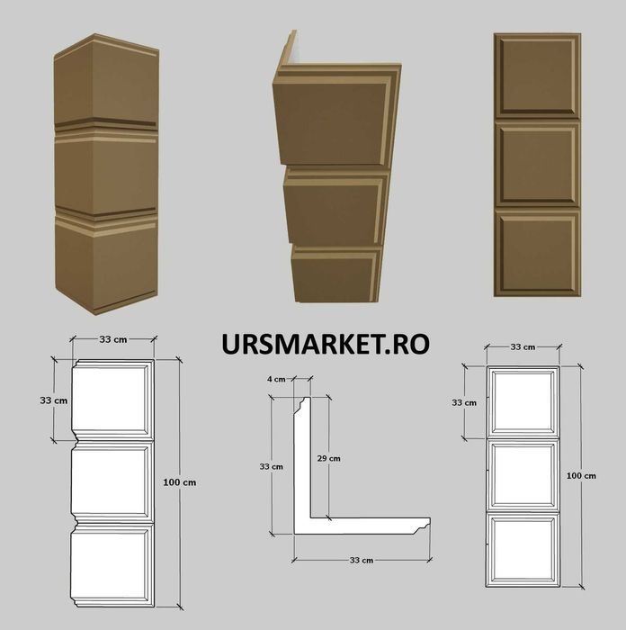 decoratiuni de colt, bosaje de colt pentru exterior