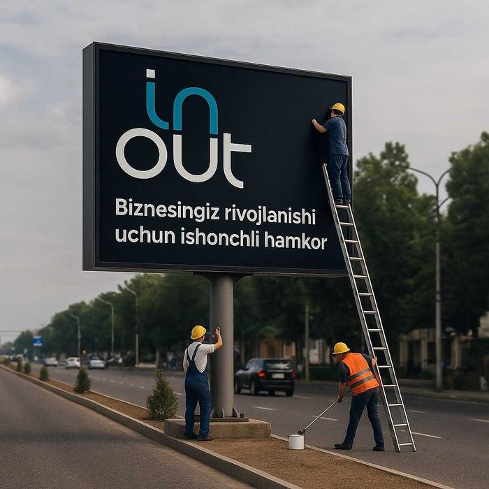 LED ekranlar va bilbordlar Andijonda / Реклама на экранах в Андижан