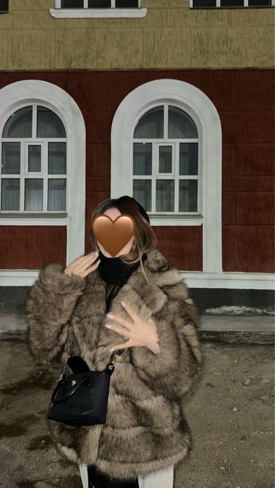 Коричневая Экошуба