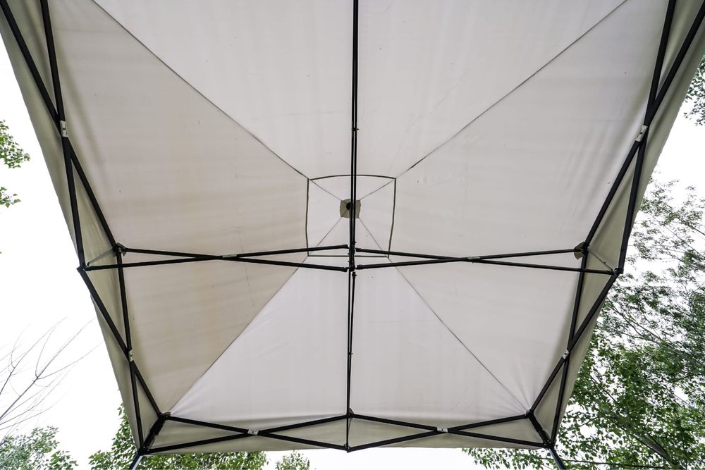 Cort pavilion pliabil 3*3 sigilat