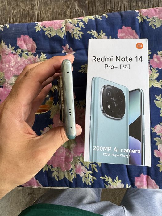 redmi not 14 pro + 5g 12.512g holati yengidek karopka dak kamplekt