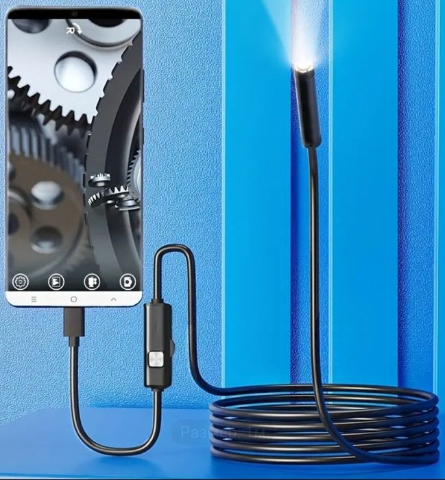 USB эндоскоп с подсветкой