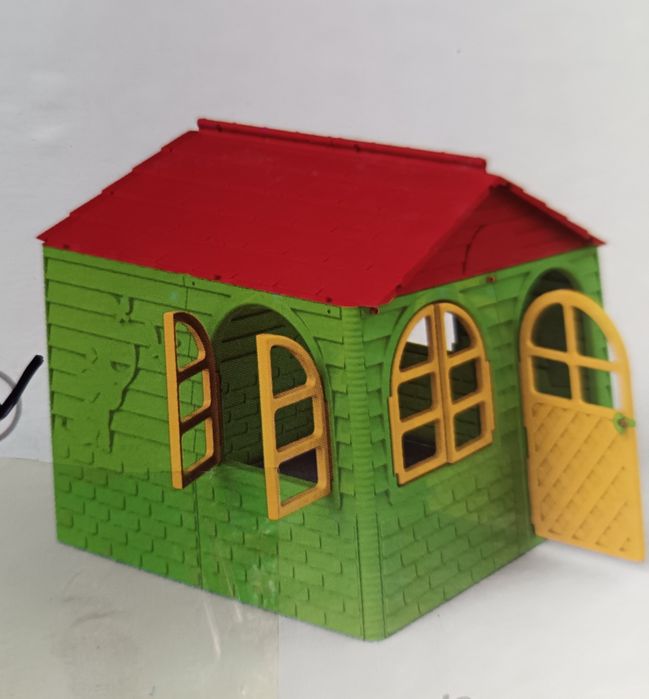 Детский домик со шторками.