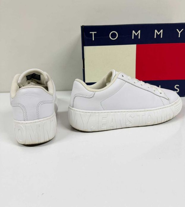 Tommy Jeans TJW Leather Cupsole ESS