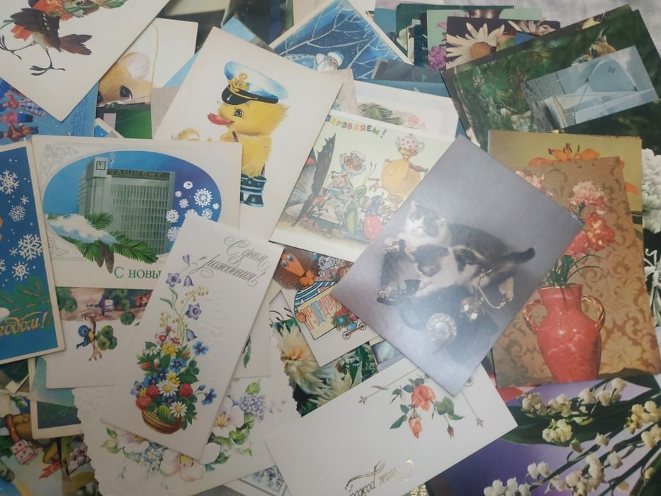 Открытки СССР .новые.