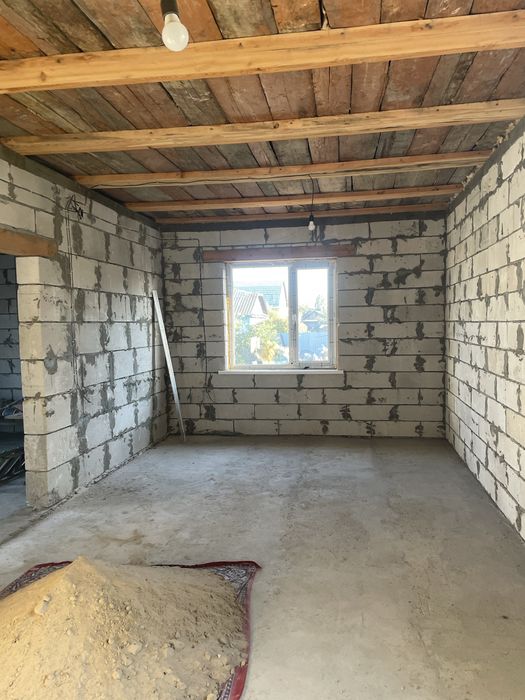 Продам дом недостроенный 8 на 12