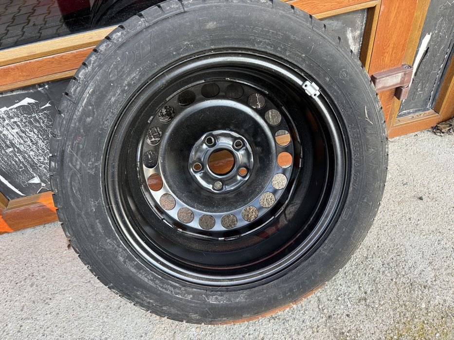 ЧИСТО НОВ КОМПЛЕКТ Авариен 16” Джанта с Гума за -VW/SEAT/SKODA/AUDI-