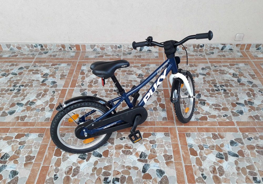 Bicicletă pentru copii 16’ PUKY CYKE 16-1, ALUMINIU – albastru