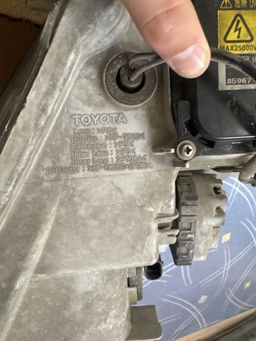 Фары camry 40 европейка 2006.г.в оригинал