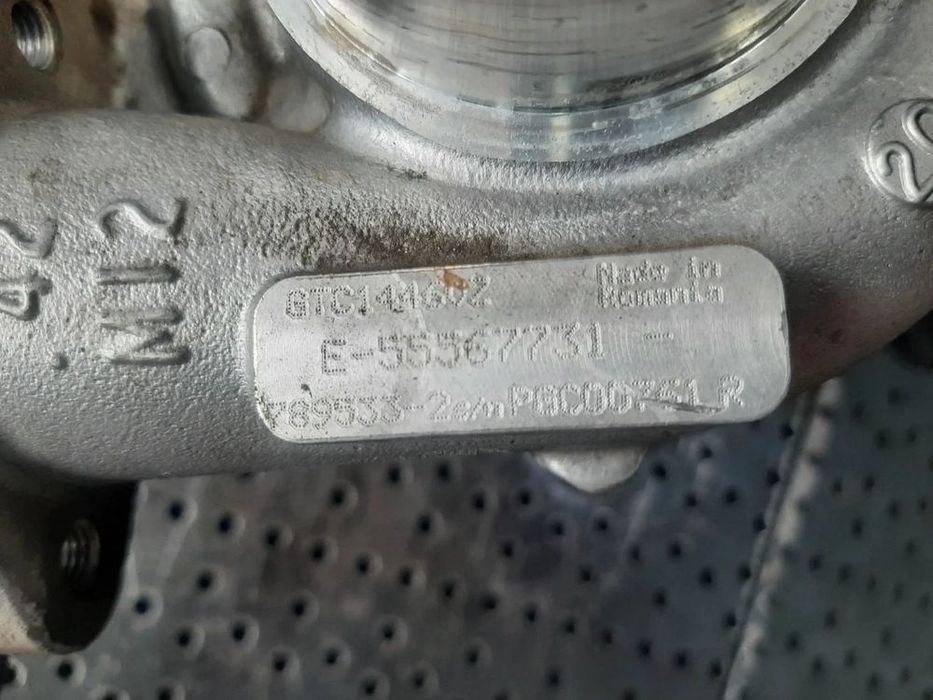 turbina opel astra j mokka 1.7 cdti a17dts 55567731  789533-2