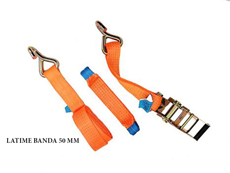 chinga auto 3t/3,3m/50mm cu adaptor fixare in 2 puncte