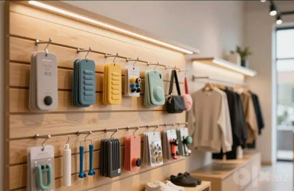 Ekspopanel MDF va Plastik, крючки, полки, аксессуары