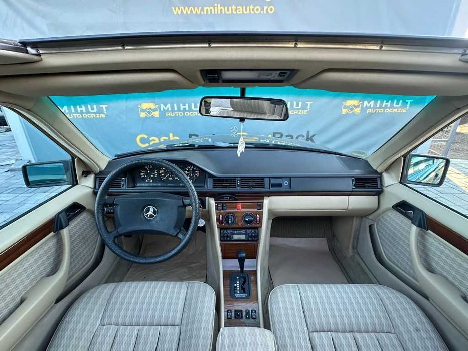 Mercedes E-Klasse 2.3 Benzina (132 CP) 1990  | Rate fixe | Garantie
