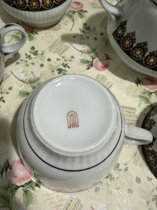 Чайный фарфоровый сервис «Диана»