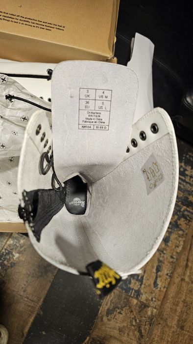 Dr Martens BRITAIN White Blanc