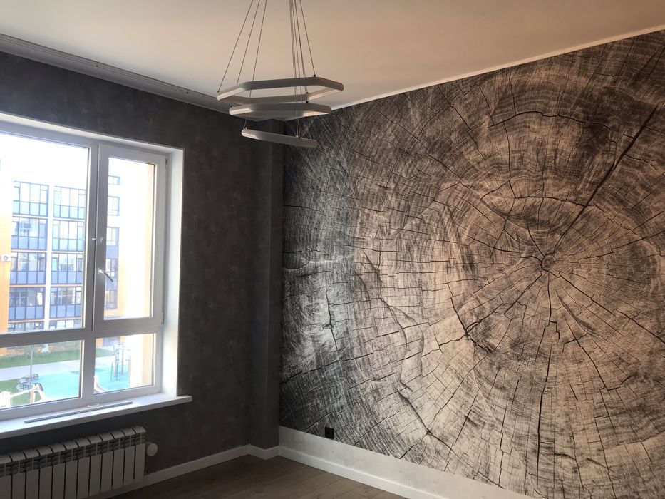 Поклейка обоев, галтелей, укладка ламината, установка плинтусов