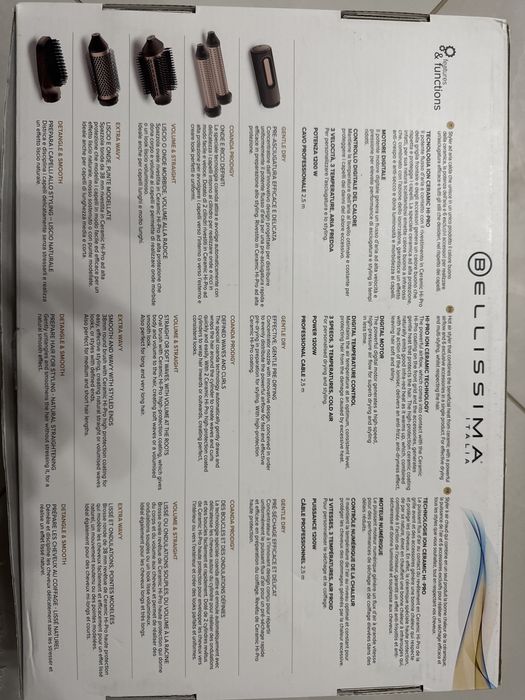 Bellissima perie cu aer cald 6 in 1