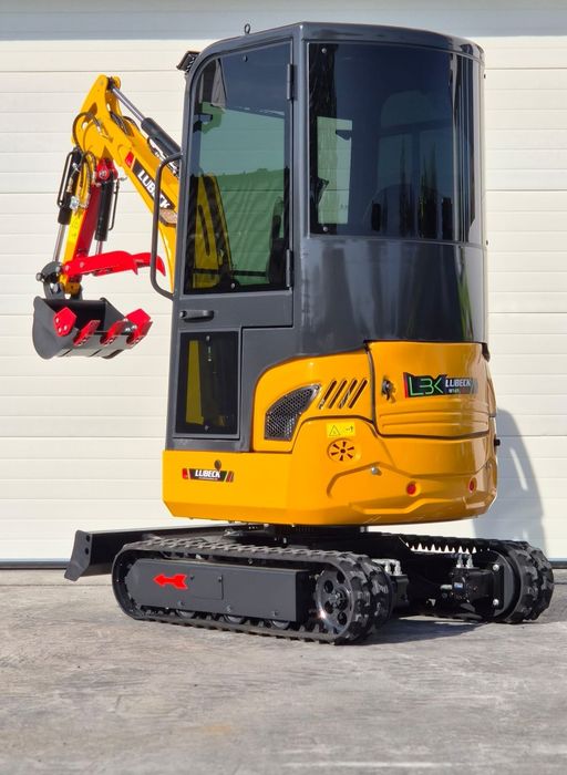 Miniexcavator Lubeck W169 L CAB- NOU- Garantie 2 ani