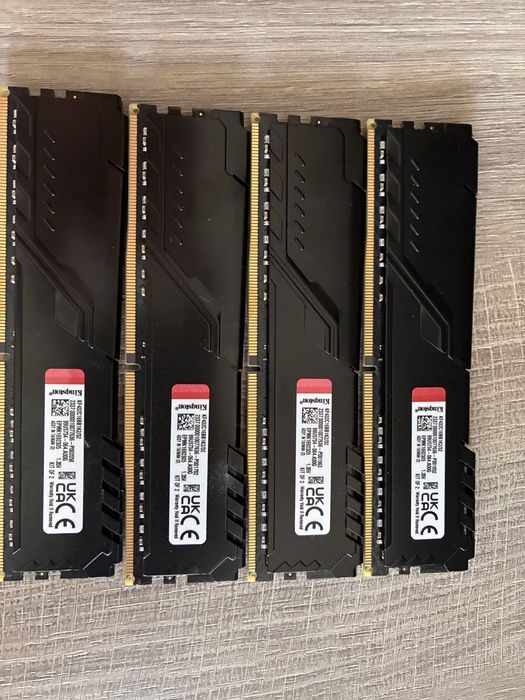RAM DDR4 64gb (kit 4x16) Kingston Fury + CPU 6700k + MB Maximus Ranger 8  + GPU Gtx 1080ti