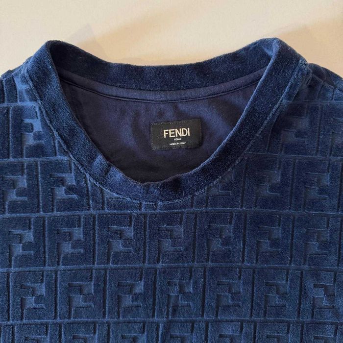 Велурена Тениска Fendi Унисекс