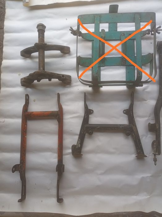 Ножка центральная мотоцикла ИЖ