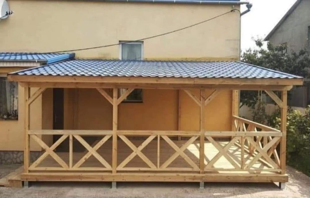 Vand foisoare de gradina pergole terase 3x4