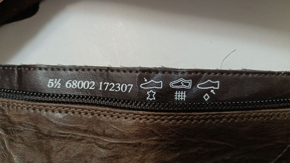 Cizme piele naturala maro + cadou geanta