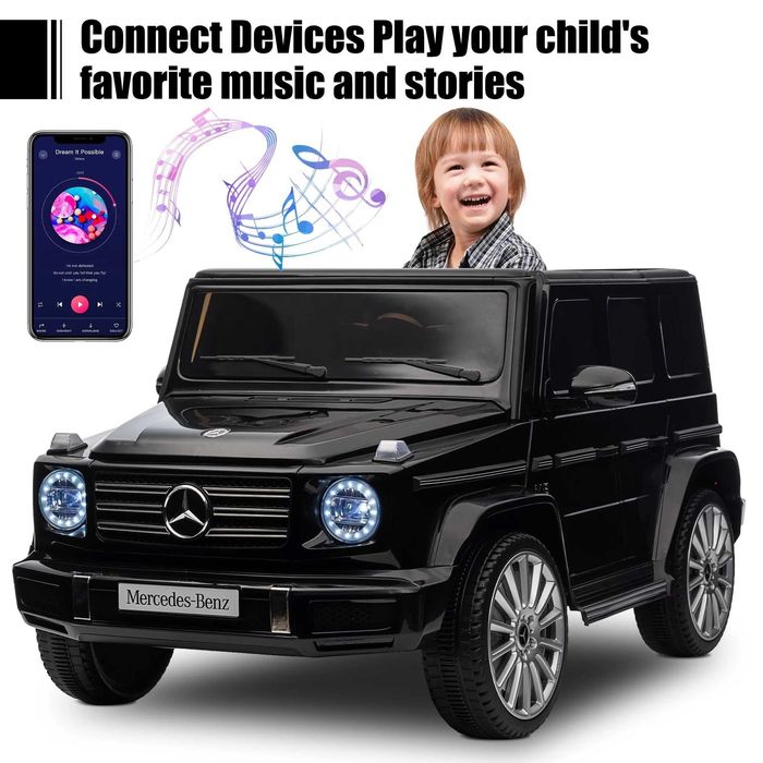 Акумулаторен джип Mercedes G 500 AMG  12V батерия