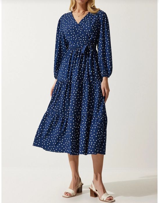 Rochie midi cu buline