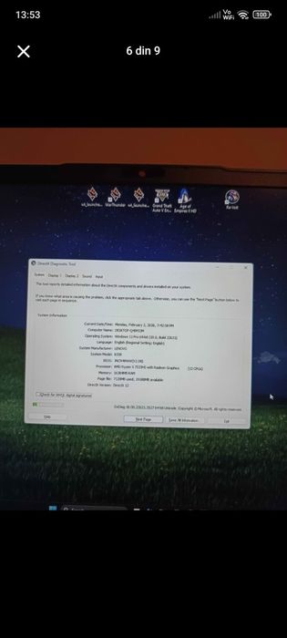 Vând Laptop Lenovo