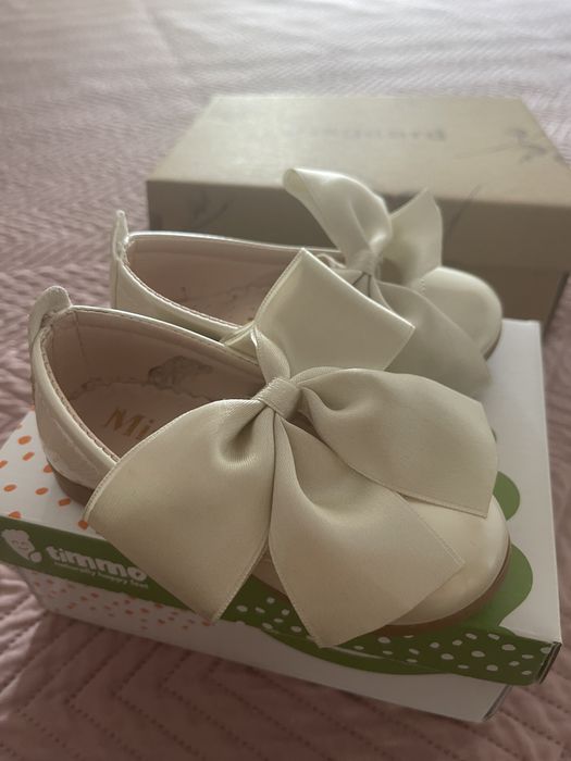 Pantofi fetite cu funda