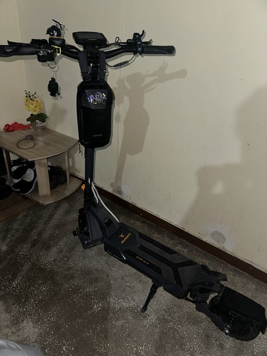 trotineta electrica ausom dt2 pro + casca de protectie