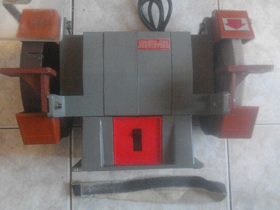 500 Вата Руски Ел.Шмиргел ТЕМП ТУ16 ф180мм Отличен Комбиниран 14кг