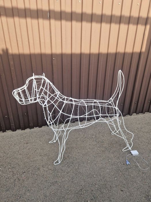 Новогодняя собака