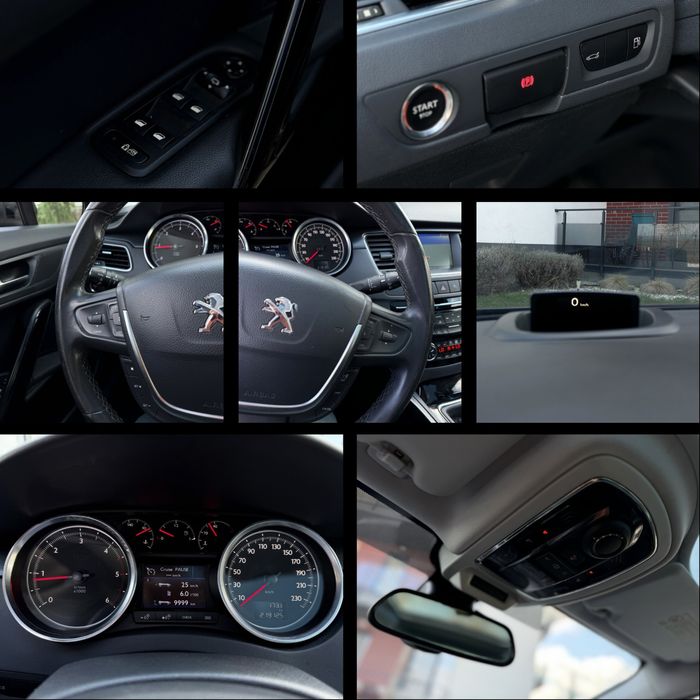 Peugeot 508 2.0 HDI Allure / Panoramic/HeadUp/Bi-Xenon/Navi/Piele