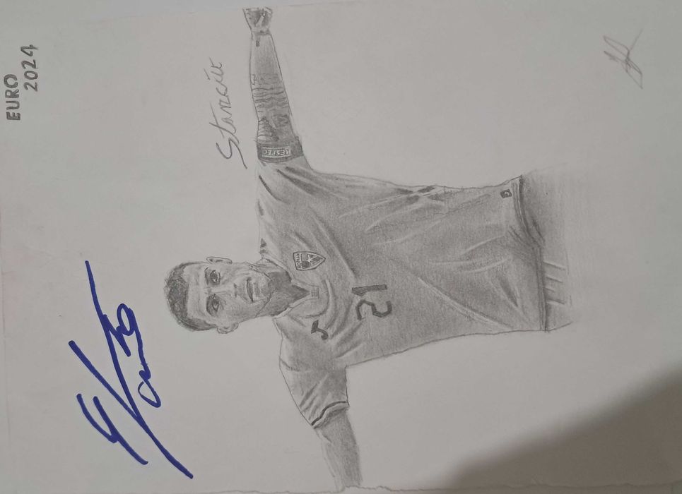 Portret la comanda in creion