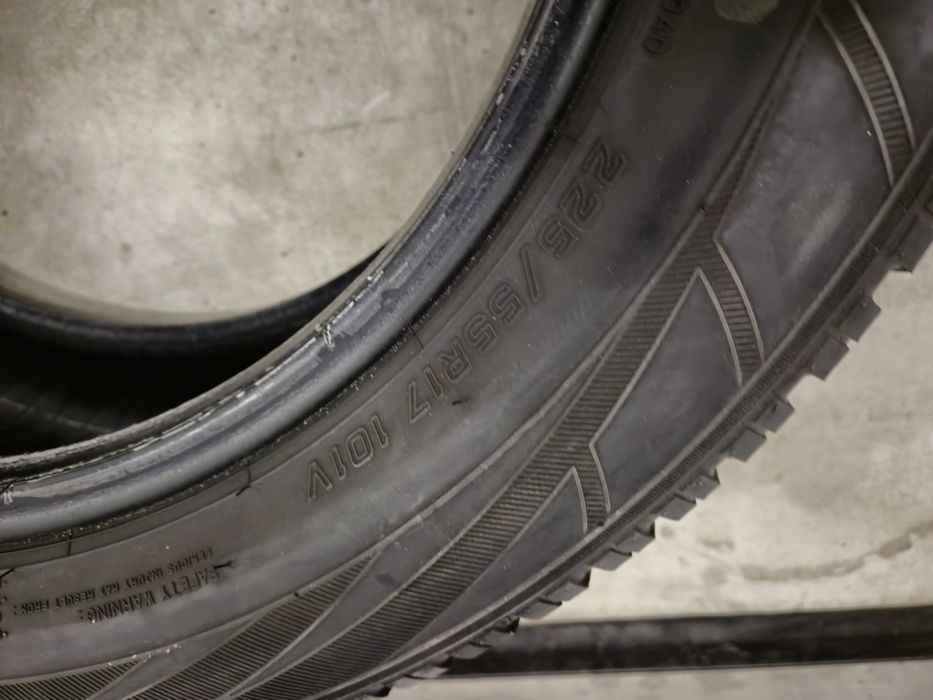 4 anvelope iarna Falken 225 55 17 stare buna